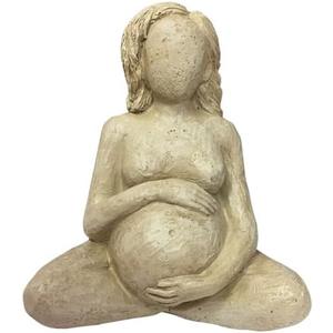 Great Mother Statue, Birthing Woman Figure, Resin Pregnant Women Sculpture for Table Decor, Meaningful Gift for Mothers HH022 (Pregnancy)