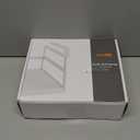 2Pack Under Shelf Storage Basket Organizer Expandable Width Add-On Space Saver Hanging Under Cabinet Pantry Kitchen Countertop Desktop Bookshelf Cupboard Board Slide-in White Heavy-Duty Metal (10.04-16.81" W  8.66" D  6.30" H)