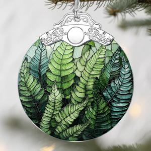 Fern Plant Christmas Ornaments: Christmas Tree Ornaments, Holiday Decor for Plant Lover, Stocking Stuffers, Gift Ideas, Housewarming Gift, Xmas Gifts & Gifts for Plant Lover