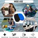 Kayak Seat Cushion, Thicken Anti Slip Waterproof Gel Kayak Seat, Portable Canoe Rowing Rubber Dinghy Pad for Stadium Sit in Kayak Inflatable Fishing Kayak Canoe Kayak Accessories