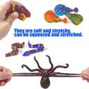 12 Pack Color Changing Sea Animal Toys,Change Color Ocean Animals Figures,Mold Free Bath Toys for Toddlers Kids,Water Table Toys,Rubber Floating Fish Toys for Themed Party Supplies,Goodie Bags Fillers