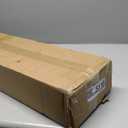 BAMEOS Floating Shelves, 35 in W x 7in D White Wall Mounted Wooden Shelves with Invisible Brackets Set of 2, Hanging Wall Shelves Decoration for Bedroom and Kitchen