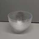 Suwimut 4 Pack Clear Plastic Serving Bowls, 135 OZ Large Round Plastic Bowls, 10 Inch Disposable Reusable Salad Mixing Bowl Buffet Containers for Catering, Party, Salad, Fruit, Chips, Popcorn, Snack