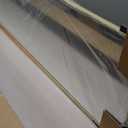 Mirror Full Length, Upgraded Body Wall Mirrors with Shatter-Proof Glass, Floor Standing, Hanging or Leaning, Tall Mirror with Stand Aluminum Alloy Frame for Bedroom (59"L x 16"W, Gold-rect)