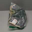 Smiry Dog Door Mat for Muddy Paws, Absorbent Dirt Trapper Non Slip Quick Dry Washable Chenille Mat for Mud Dogs, Entry Rug for Indoor and Outdoor (24x16 Inches, Beige and White)