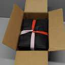 10 Pack Insulated Lunch Bags Bulk, Reusable Cooler Bags, Leakproof Lunch Boxes Set, Waterproof Thermal Cooler Bags, Insulated Beverage Bag for Women Men Work Picnic Beach(Black)