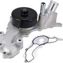 AULINK AW6699 Water Pump (For 3.6L V6 Only) For Jeep Wrangler 2012 2013 2014 2015 2016 2017 2018,Wrangler JK 2018 44021 120-4500 CR4500 RL079412AB 68079412AB 68079412AC 68079412AD 68079412AE