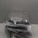 Chair Cushions for Dining Chairs Set of 6, Tufted Textured and Non-Slip Kitchen Chair Cushions Pads with Ties, Seat Cushions for Kitchen Patio Office Chairs, Dark Gray