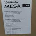 UPPAbaby Mesa V3 Infant Car Seat - Easy Installation + SmartSecure Technology - Attaches to Stroller | Base + Infant Insert Included - Greyson (Charcoal Mlange), Manufacturing Date: APR 2025