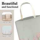 2 x ABUIFDK Car Trash Can, Cute Car Trash Bag, Hanging Car Organizer and Storage Bag, Trash Bin for Car Accessories, Vehicle, Travelling, Camping Cute Pink Grass