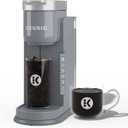 Keurig K-Iced Coffee Maker, Single Serve K-Cup Pod Iced Coffee Maker, With Hot and Cold Coffee Capabilities, Brews Any K-Cup Pod, Gray