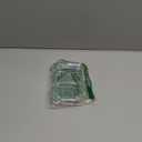 Mechanical Switch Calculator with 10 Digits Large LCD Display, Cute Basic Calculator with Big Button Anti-Slip Pad, Transparent Body, for Office Desk Home Business School - Red