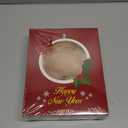 AIMUDI Khaki Bows 7''9'' Christmas Bows for Gift Wrapping Faux Fur Present Bows Premade Bows for Christmas Trees Fireplaces Wreaths Staircases Crafts Home Outdoor Winter Decoration, 6 PCs