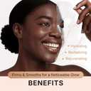 Bio Collagen Face Mask with PDRN and Hyaluronic Acid - Hydrogel Collagen Mask Overnight - Deep Hydrating, Glass Skin, Firming & Rejuvenating Skincare| 1.41oz(40g) x 4ea