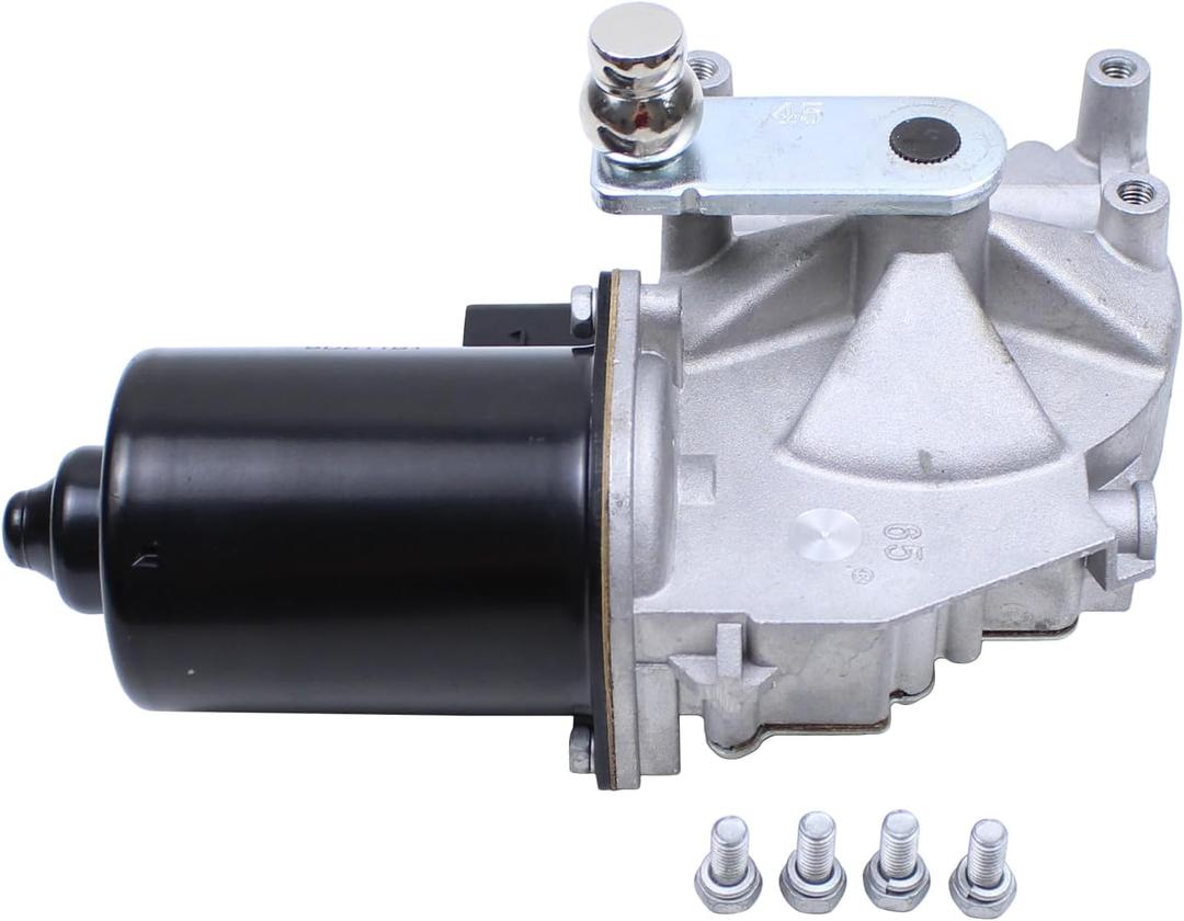 MOTOKU Front Windshield Wiper Motor for BMW 525i 525xi 528i 528i xDrive 528xi 530i 530xi 535i 535i GT 535i xDrive 535xi 545i 550i 645Ci 650i M5 M6