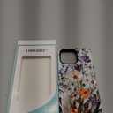 LUHOURI for iPhone 14 Pro Max Case,Wireless Charging Compatible,Dual-Layer - Soft Silicone Inner + Hard Outer Shell,Cute Wildflower Design,Protective Phone Cover for Women - Marble Pressed Flowers