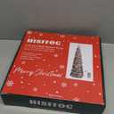 Forart Collapsible Christmas Tree Artificial Tinsel Xmas Tree, Pop Up Tinsel Trees Collapsible Reusable Slim Tree Easy-Assembly for Home Christmas Decoration