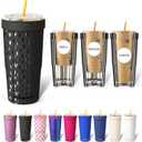 Frost Buddy Togo Buddy | 30 oz Stainless Steel Vacuum Insulated Tumbler | to Go Coffee Cup Coffee Cups, Iced Coffee Sleeve, Travel Mug, Thermal Cup for Hot & Cold Drinks, Dunkin Cup (Little Hearts)