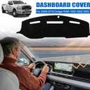 YYCKE Dash Cover Mat Custom Fit for 2009-2018 Dodge RAM 1500 2500 3500 Accessories Dashboard Pad Carpet Protector