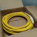 CSST 1/2'' Gas Line Hose, 1/2 Inch Flexible Gas Line Hose for Natural Gas and Propane, Corrugated Stainless Steel Tubing Pipe with 2 Male Adapter Fittings Less Than 40ft