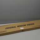 Window Visors Rain Guards for 2004 2005 2006 2007 2008 Ford F150 SuperCrew, Out-Channel Window Vent Wind Deflectors Visors Shades for 06 07 08 Lincoln Mark LT