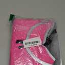 MIGOHI Warm Dog Coat Winter Dog Jacket,Waterproof Cold Weather Coats for Dogs,Fleece Jacket for Small Medium Large Dogs,Reflective Thick Fleece Vest with Leash Hole (RoseRed)