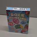 Dan&Darci Rock Painting Kit for Kids - Arts and Crafts for Girls & Boys Ages 6-12 - Craft Kits Art Set - Supplies for Rocks Paint - Best Tween Gift Ideas for Kid Activities Age 6 7 8 9 10 11 (Multi-Color)