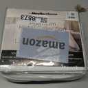 Mueller Ultratemp King Size Sheets Set, Super Soft 1800, 6 Piece, Deep Pocket up to 16" Bed Sheets, Transfers Heat, Breathes Better, Hypoallergenic, Wrinkle, White