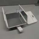 NIKKOMON Makeup Mirror with Lights, 3 Color Lighting, Lighted Makeup Mirror, 10x 3X 2X Magnification, Vanity Mirror with 72LEDs, Touch Control, Dual Power Supply, Female Gift (White)