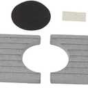 Absorbent Modern Faucet Mat Fast Drying Diatomite Sink Pad Kitchen Bathroom RV (Light Gray)