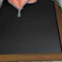 Magnetic Chalkboard 12'' x 16'' Hanging Framed Wall Chalkboard, Wood Frame Board Sign Blackboard for Kids, Home, Office, Restaurant
