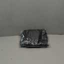 HRX Package Black Organza Bags 3x4 inch 100pcs, Mesh Candy Bags Jewelry Gift Pouches Drawstring Empty Sachet for Halloween Present Giveaways