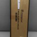 Forbena 24 Inch Long Floating Shelves for Wall Set of 3, Wooden Wall Bookshelf for Bedroom, Large Rustic Wood Hanging Book Shelves for Living Room Plants Kitchen Office Closet Storage (Dark Brown)