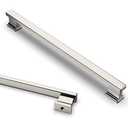 Asidrama 10 Pack 9 Inch(228mm) Brushed Satin Nickel Kitchen Cabinet Handles, Cabinet Pulls Kitchen Cabinet Hardware for Cupboard Drawer Pulls