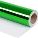 RUSPEPA Green Christmas Wrapping Paper - 81.5 Sq Ft - Solid Color Paper Perfect for Wedding,Birthday,Christmas,Baby Show - 30 inches x 32.8 feet, Light Green