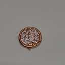 Magnifying Compact Cosmetic Mirror 2.75 Inch Round Handheld Travel Pocket Makeup Mirror