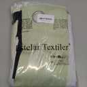 Estelar Textiler Sage Green and Greyish White Gradient Blackout Curtains for Bedroom, Thermal Insulated Ombre Blackout Drapes, Room Darkening Energy Saving Curtains for Living Room,52Wx84L,2 Panels