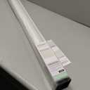 AOSKY Light Filtering Roller Shades for Windows, 36" W x 72" H, White