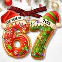 67 Ornament  The Year Of 67 Ornament  67 Meme Christmas Ornaments  67 Gifts for Teens, Kids, Girls, Boys - Trendy Stocking Stuffers For Teens  Funny 67 Acrylic Xmas Ornaments - Christmas Tree 2025 (67 Red Green)