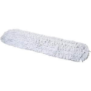36 Inch Commercial Dust Mop Replacement Head  Reusable Cotton Dust Mop Refill for Floor Cleaning and Janitorial Use (36'' X 5'')