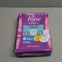 Poise Ultra Thin Incontinence & Postpartum Pads with Wings for Bladder Leaks, 4 Drop Moderate Absorbency, Regular Length, 54 Count
