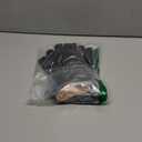 Winter Gloves Waterproof Windproof for Mens Women, Thermal Warm for Cold Weather, Grip Snow for Touch Screen Skiing Cycling Running Driving Snowboarding Fishing Outdoor (Large, Black)