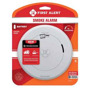 First Alert Smoke Alarm Slim Battery
