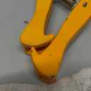 Chain Fence Strainer Plain Barbed Woven Wire Stretcher Tool for Center & End Post Pull, Carbon Steel Fence Tensioner Repair Tool, 47.25" Chain Capacity 2200lbs Farm, Ranch (Yellow, 1 Pack)