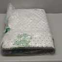 Dog Bed for Crate High Resilience Foam Crate Pad Mat for Medium Large Dogs Washable Anti-Slip,35" x 22",Dark Gray