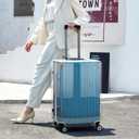 Transparent PVC Suitcase Cover, No Disassembly Required Clear Luggage Protector Suitcase Cover