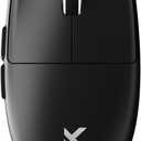 MCHOSE G3 V2 Wireless Gaming Mouse, Symmetrical, PAW3311, 12K DPI, Tri-Mode Connection, Wireless/Wired 1K Polling, 59g Weight, 800mAh Battery - Black