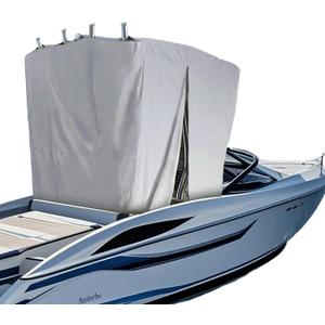 Marine T-Cover, Boat Console Top CoverOutdoor Marine Marine Grade Canvas Full Cover(Large 108" L x 85" W x 90" H)