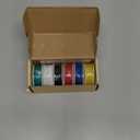 TUOFENG 18 AWG Wire Electrical Wires 18 Gauge Tinned Copper Wire, PVC (OD: 1.85 mm) 6 Different Colored 16.4ft / 5m Each,Stranded Wire Hookup Wires for DIY DC/AC