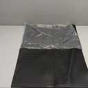 2 Pcs Bar Mat 18" x 12" - 45.7 x 30.5cm Rubber Bar Service Spill Mat, Black, Solid